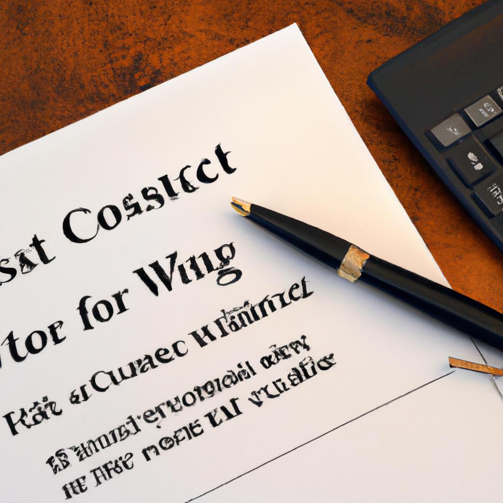 Understanding ⁣the Factors Affecting the ​Cost ‌of Drafting a Will