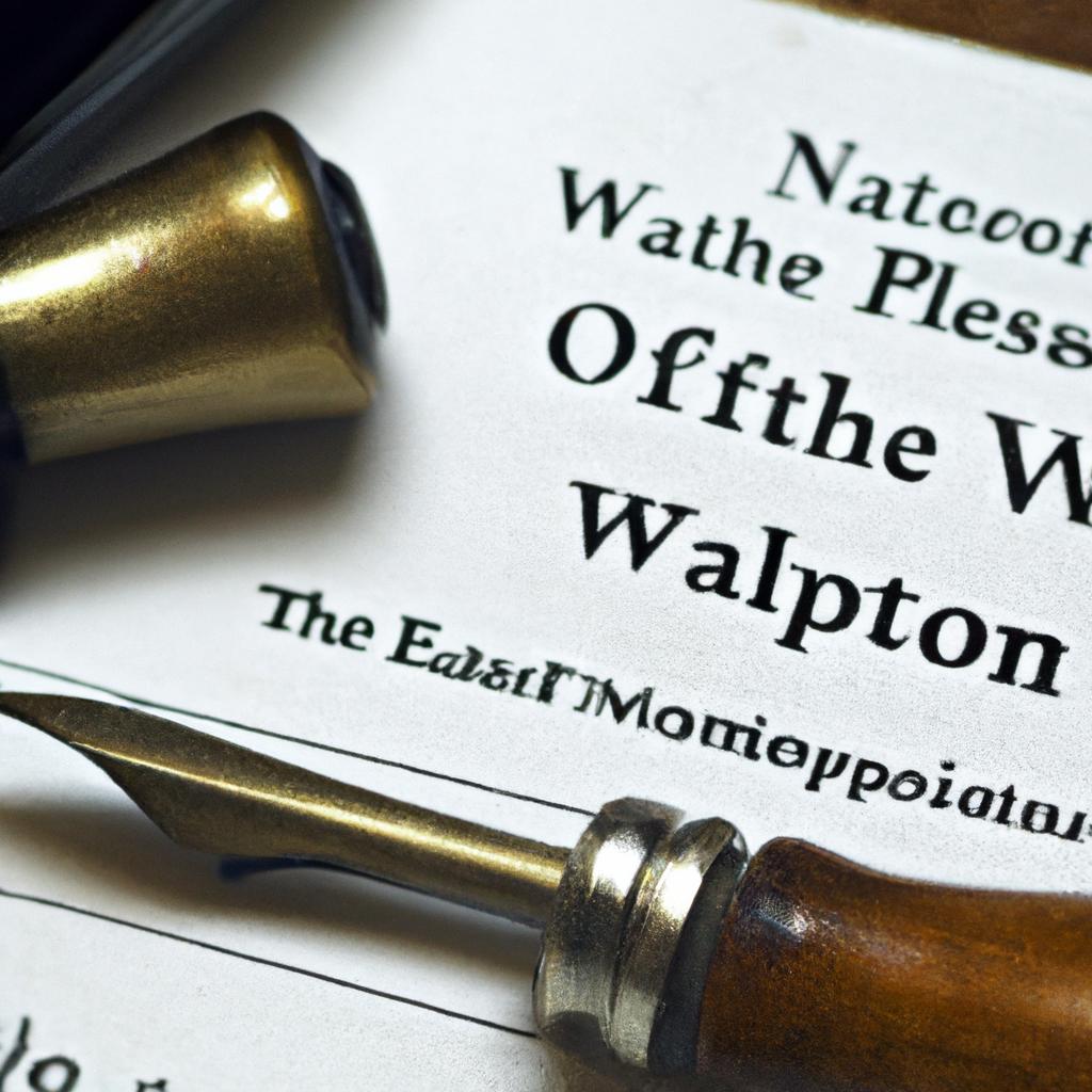 Ensuring Proper Execution of ⁤a Will: Notarization as a Crucial Step